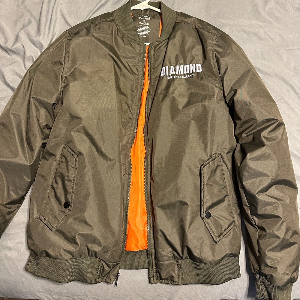 Green Bomber Jacket